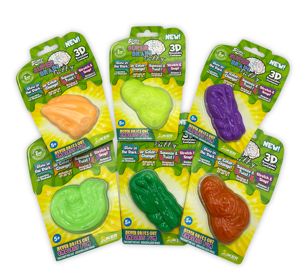 Super Brain Putty -verschiedene Farben-