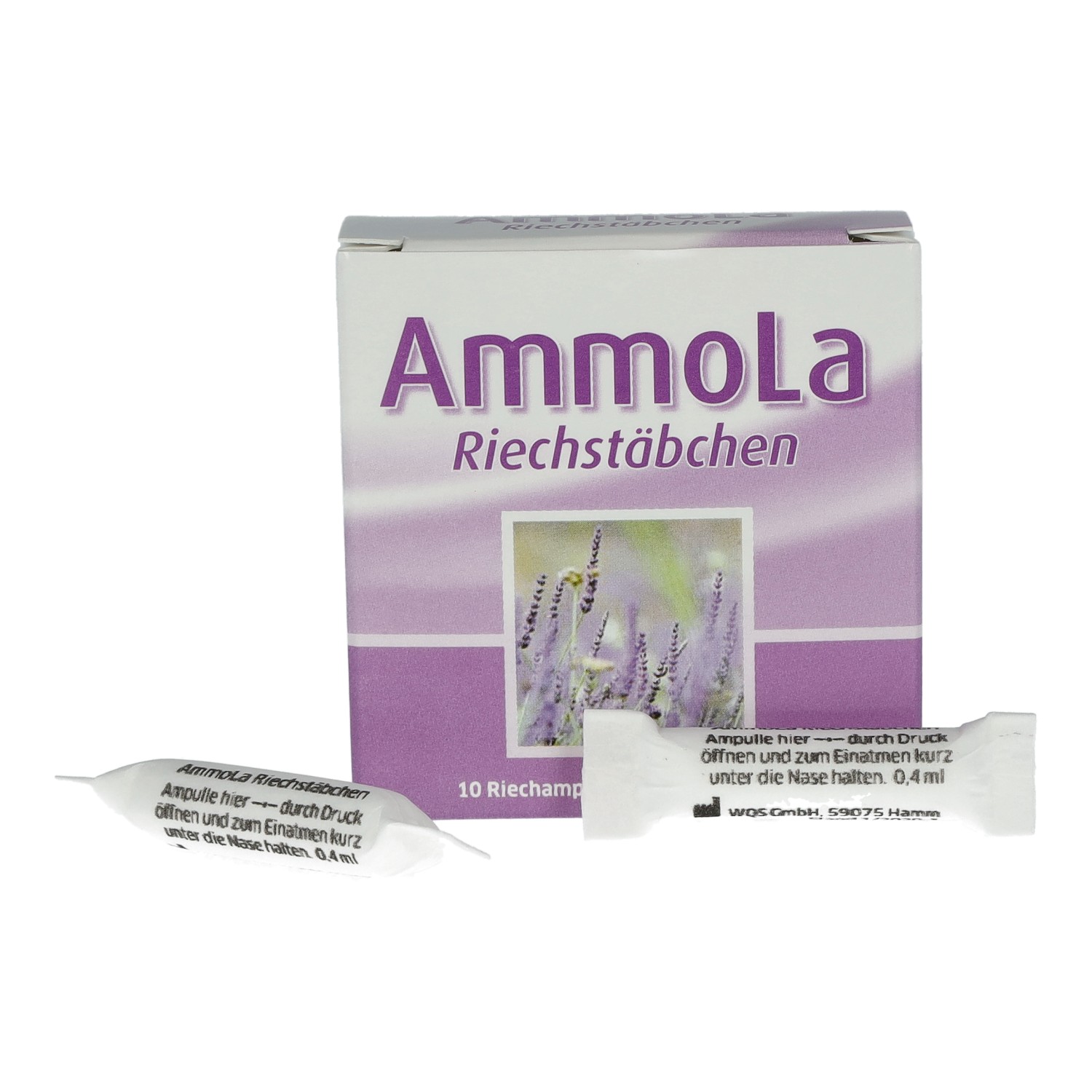 AmmoLa Riechstäbchen 10 Riechampullen á 0,4 ml